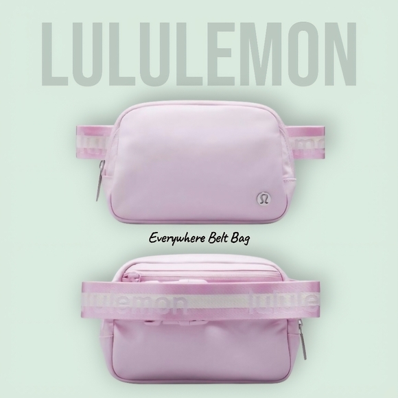 lululemon athletica Handbags - Lululemon (NWT) Everywhere 1L Belt Bag -Blush Pink